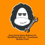 Easy Social Share Buttons for WordPress Add-on – Functional Buttons Pack