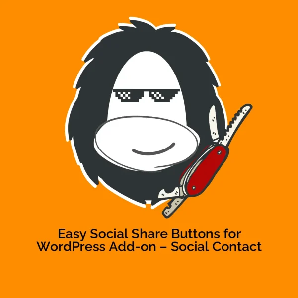 Easy Social Share Buttons for WordPress Add-on – Social Contact