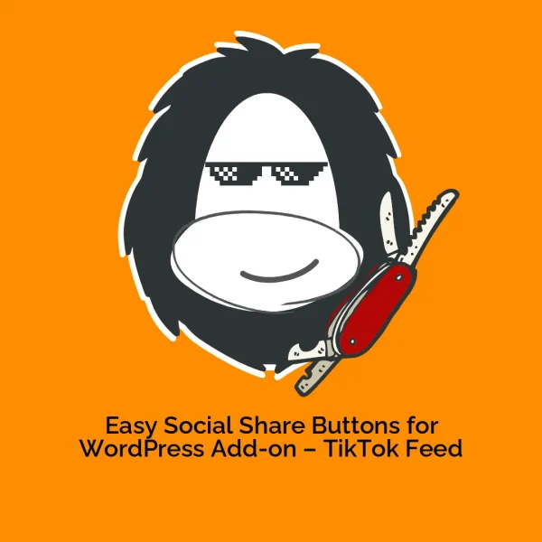 Easy Social Share Buttons for WordPress Add-on – TikTok Feed