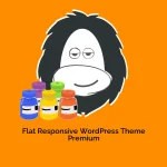 Flat Responsive WordPress Theme Premium