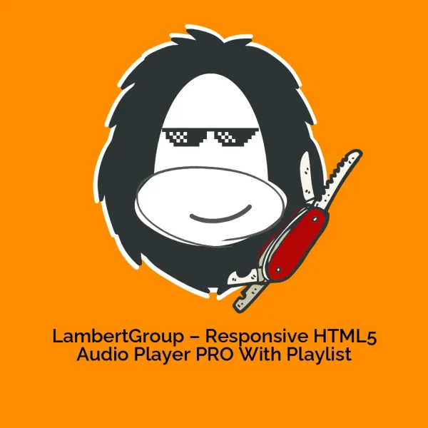 LambertGroup – Responsive HTML5 Audio Player PRO With Playlist