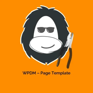 WPDM – Page Template